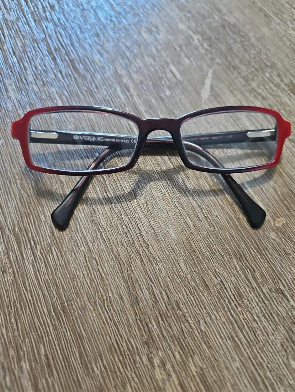 NWOT Vogue Eyewear VO2340 rectangular eyeglass frames in a stylish Italy!